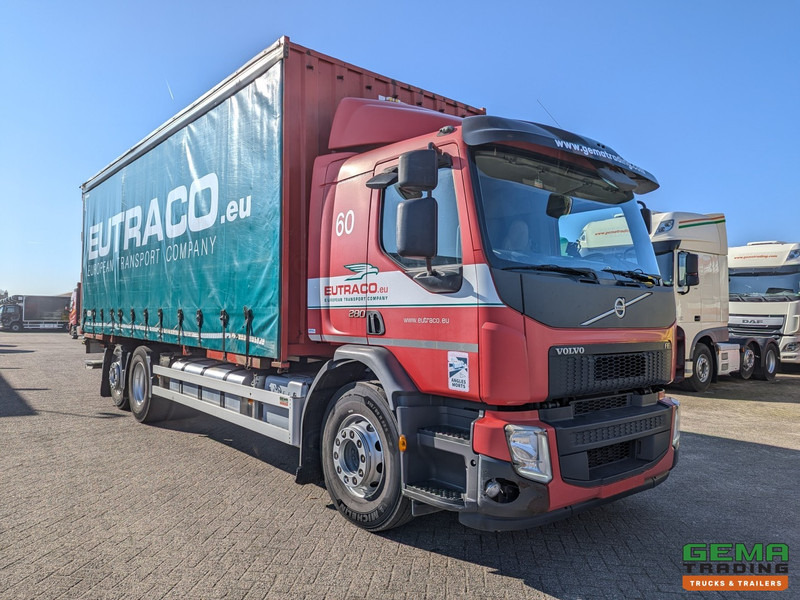Volvo FE 280 6x2 Slaapcab Euro6 - BDF / SchuifzeilenBak 7.5M + Laadklep 1500KG - Rongpotten/Rongen - Φορτηγό μουσαμάς: φωτογραφία 2 Volvo FE 280 6x2 Slaapcab Euro6 - BDF / SchuifzeilenBak 7.5M + Laadklep 1500KG - Rongpotten/Rongen - Φορτηγό μουσαμάς: φωτογραφία 2