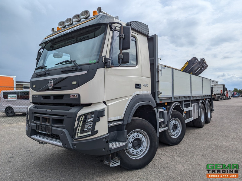 Volvo FMX 460 8x4/4 Dagcab Euro5 - Open Laadbak 6m + Palfinger PK18001-EH 4xHydraulisch RadioGrafisch - Φορτηγό με ανοιχτή καρότσα, Φορτηγό με γερανό: φωτογραφία 1 Volvo FMX 460 8x4/4 Dagcab Euro5 - Open Laadbak 6m + Palfinger PK18001-EH 4xHydraulisch RadioGrafisch - Φορτηγό με ανοιχτή καρότσα, Φορτηγό με γερανό: φωτογραφία 1