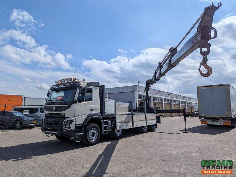 Volvo FMX 460 8x4/4 Dagcab Euro5 - Open Laadbak 6m + Palfinger PK18001-EH 4xHydraulisch RadioGrafisch - Φορτηγό με ανοιχτή καρότσα, Φορτηγό με γερανό: φωτογραφία 3 Volvo FMX 460 8x4/4 Dagcab Euro5 - Open Laadbak 6m + Palfinger PK18001-EH 4xHydraulisch RadioGrafisch - Φορτηγό με ανοιχτή καρότσα, Φορτηγό με γερανό: φωτογραφία 3