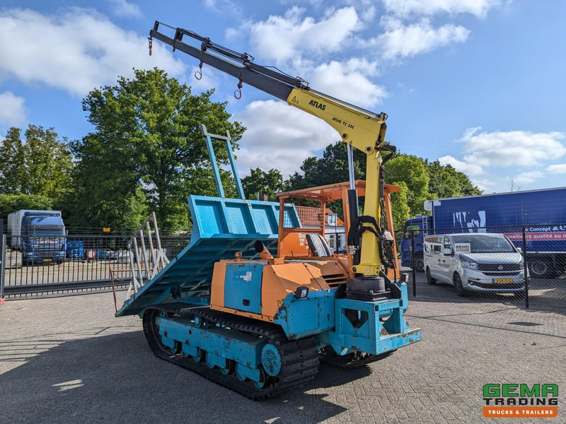 Yanmar YFW45R Rupsdumper / Werktuigdrager Kipper + Atlas TC33C-A29 (CY2014) Kraan - Ανατρεπόμενο όχημα: φωτογραφία 3 Yanmar YFW45R Rupsdumper / Werktuigdrager Kipper + Atlas TC33C-A29 (CY2014) Kraan - Ανατρεπόμενο όχημα: φωτογραφία 3