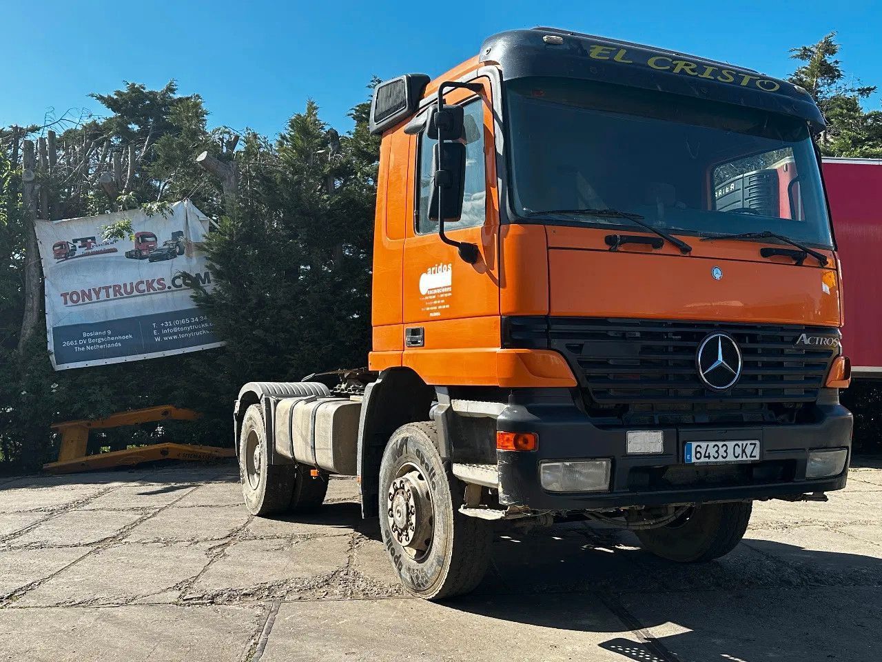 Mercedes-Benz Actros 2040 V6 4X4 Tractor-Unit Spring/Spring EP - Τράκτορας: φωτογραφία 1 Mercedes-Benz Actros 2040 V6 4X4 Tractor-Unit Spring/Spring EP - Τράκτορας: φωτογραφία 1
