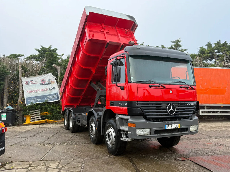 Mercedes-Benz Actros 4140 V6 8X4 Tipper Spring/Spring Man. Gear*TOP CONDITION* - Φορτηγό ανατρεπόμενο: φωτογραφία 1 Mercedes-Benz Actros 4140 V6 8X4 Tipper Spring/Spring Man. Gear*TOP CONDITION* - Φορτηγό ανατρεπόμενο: φωτογραφία 1