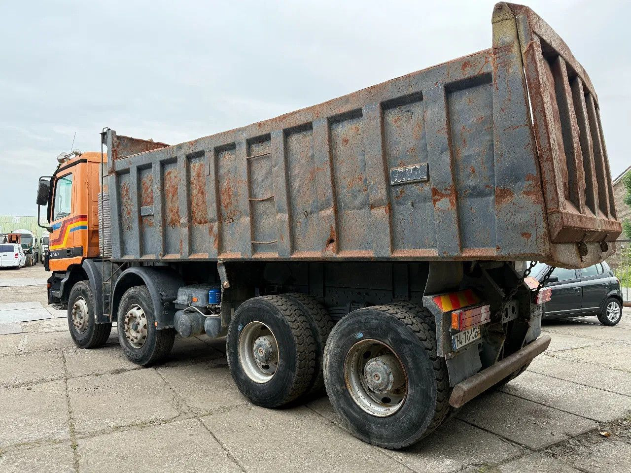 Φορτηγό ανατρεπόμενο Mercedes-Benz Actros 4140 V6 8X4 Tipper Spring/Spring Manual G: φωτογραφία 22