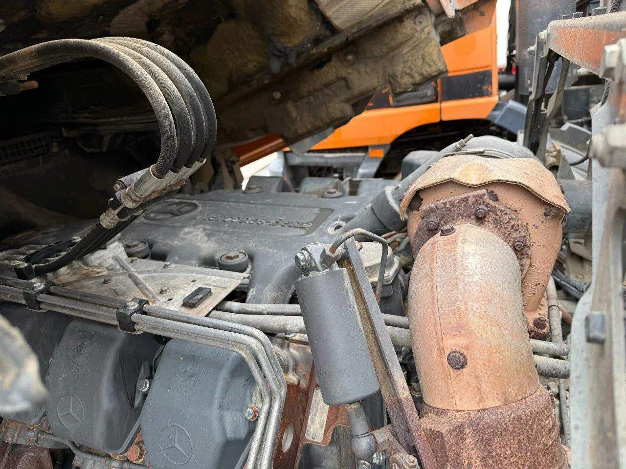 Φορτηγό ανατρεπόμενο Mercedes-Benz Actros 4140 V6 8X4 Tipper Spring/Spring Manual G: φωτογραφία 28