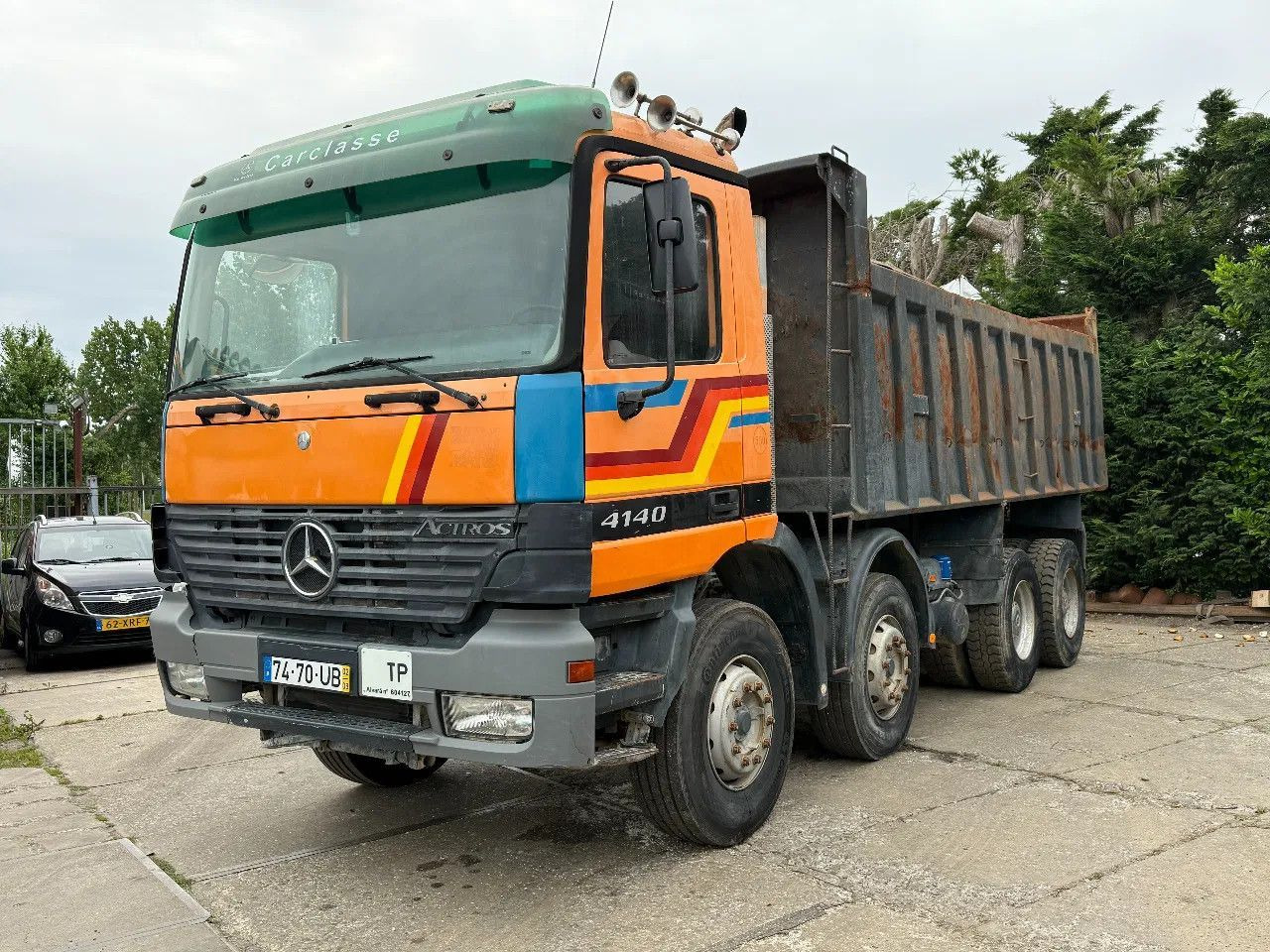 Φορτηγό ανατρεπόμενο Mercedes-Benz Actros 4140 V6 8X4 Tipper Spring/Spring Manual G: φωτογραφία 21