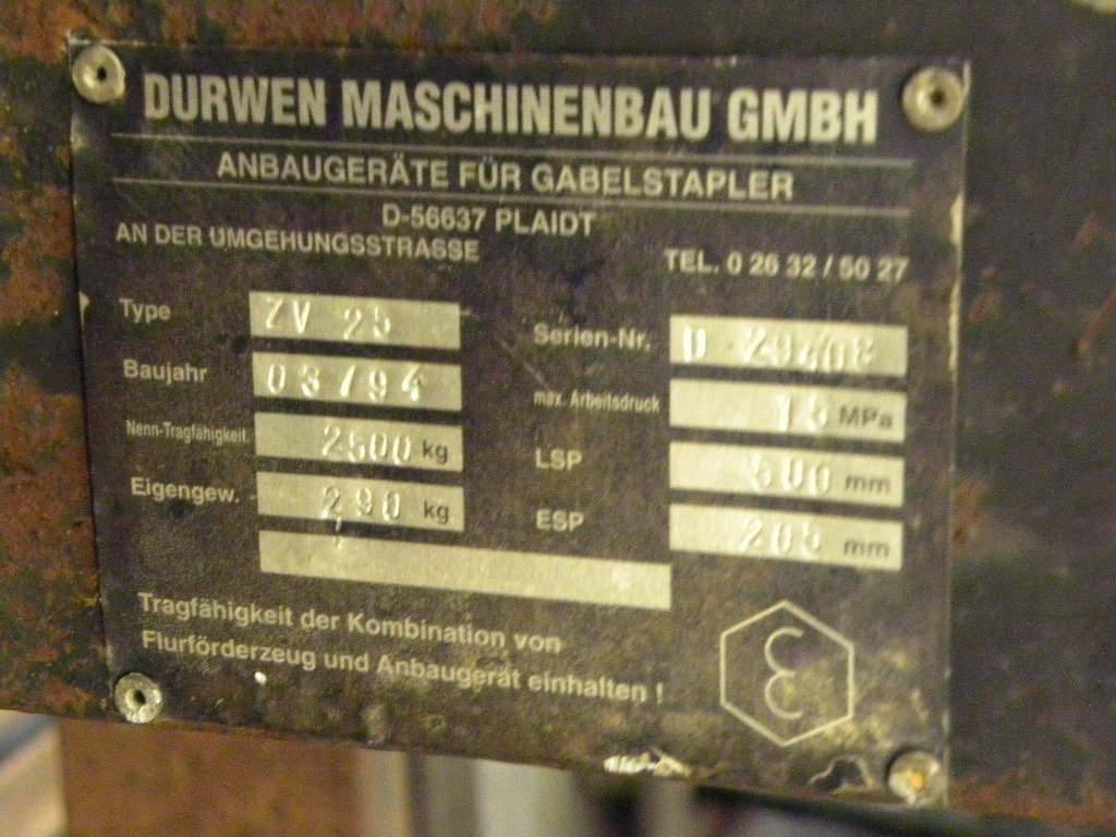 Dürwen Fork positioner - Παρελκόμενα: φωτογραφία 2 Dürwen Fork positioner - Παρελκόμενα: φωτογραφία 2