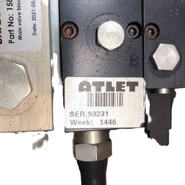 Hydraulivc control valve for Atlet - Υδραυλική βαλβίδα για Ανυψωτικό μηχάνημα: φωτογραφία 4 Hydraulivc control valve for Atlet - Υδραυλική βαλβίδα για Ανυψωτικό μηχάνημα: φωτογραφία 4