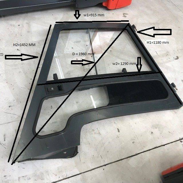 Left door for Linde series 387 - Πόρτα και ανταλλακτικά για Ανυψωτικό μηχάνημα: φωτογραφία 2 Left door for Linde series 387 - Πόρτα και ανταλλακτικά για Ανυψωτικό μηχάνημα: φωτογραφία 2