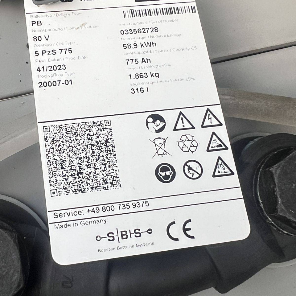 Ηλεκτροκίνητο περονοφόρο Linde E35/600H (388): φωτογραφία 15