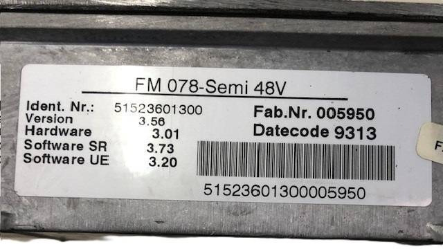Motor controller FM 48V for Still - Ηλεκτρονική μονάδα ελέγχου για Ανυψωτικό μηχάνημα: φωτογραφία 4 Motor controller FM 48V for Still - Ηλεκτρονική μονάδα ελέγχου για Ανυψωτικό μηχάνημα: φωτογραφία 4