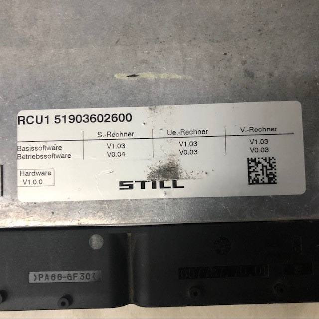 Motor controller RCU1 for Still - Ηλεκτρονική μονάδα ελέγχου για Ανυψωτικό μηχάνημα: φωτογραφία 4 Motor controller RCU1 for Still - Ηλεκτρονική μονάδα ελέγχου για Ανυψωτικό μηχάνημα: φωτογραφία 4