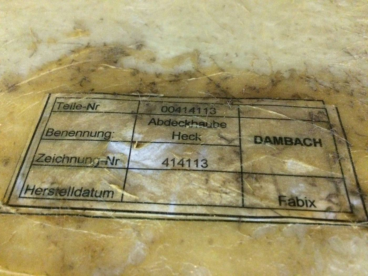 Plastic covers for Dambach, Atlet OMNI 140DCR - Αμάξωμα και εξωτερικό για Ανυψωτικό μηχάνημα: φωτογραφία 5 Plastic covers for Dambach, Atlet OMNI 140DCR - Αμάξωμα και εξωτερικό για Ανυψωτικό μηχάνημα: φωτογραφία 5