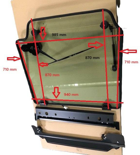 Rear Grendia complete - Παράθυρο και ανταλλακτικά για Ανυψωτικό μηχάνημα: φωτογραφία 2 Rear Grendia complete - Παράθυρο και ανταλλακτικά για Ανυψωτικό μηχάνημα: φωτογραφία 2