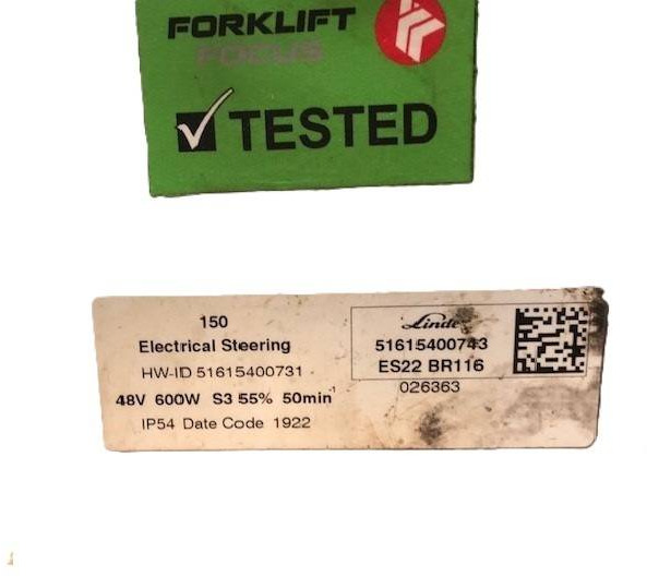 Steering motor ES22 BR116 - Συστήματος διεύθυνσης για Ανυψωτικό μηχάνημα: φωτογραφία 3 Steering motor ES22 BR116 - Συστήματος διεύθυνσης για Ανυψωτικό μηχάνημα: φωτογραφία 3