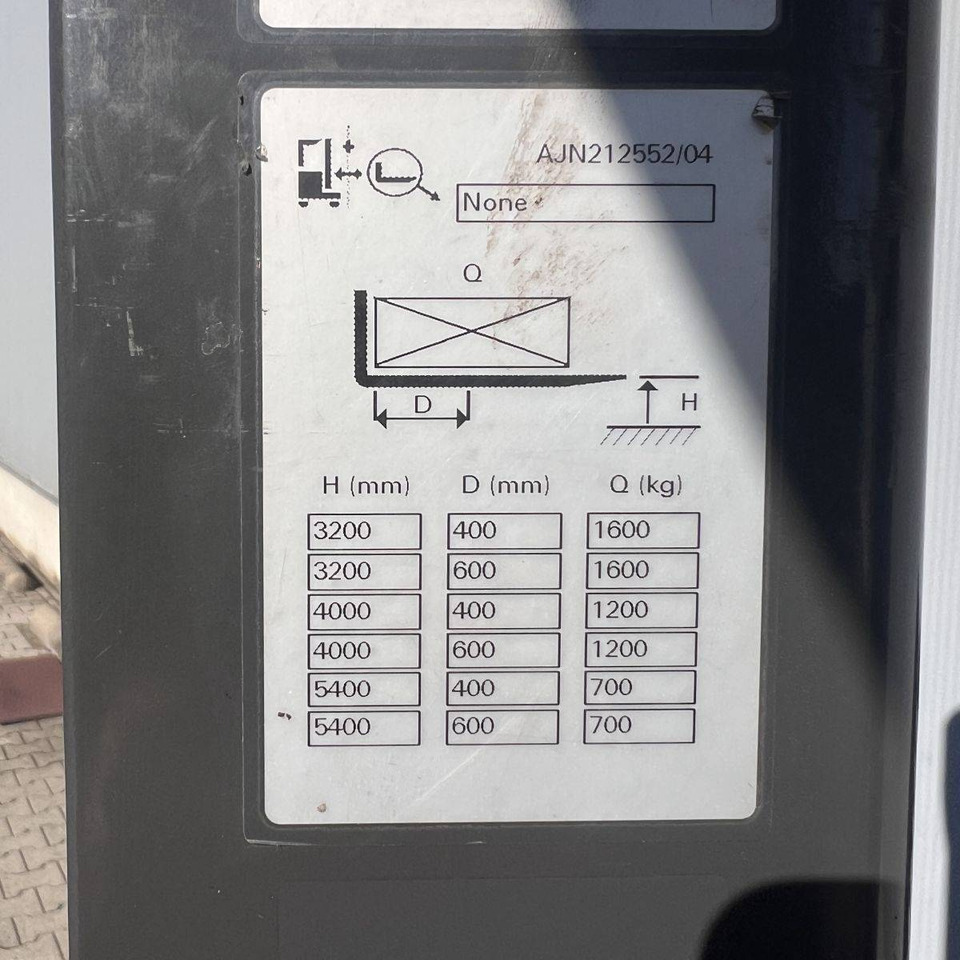 Μηχάνημα στοίβαξης Unicarriers 160SDTFV540 AJN: φωτογραφία 11 Μηχάνημα στοίβαξης Unicarriers 160SDTFV540 AJN: φωτογραφία 11