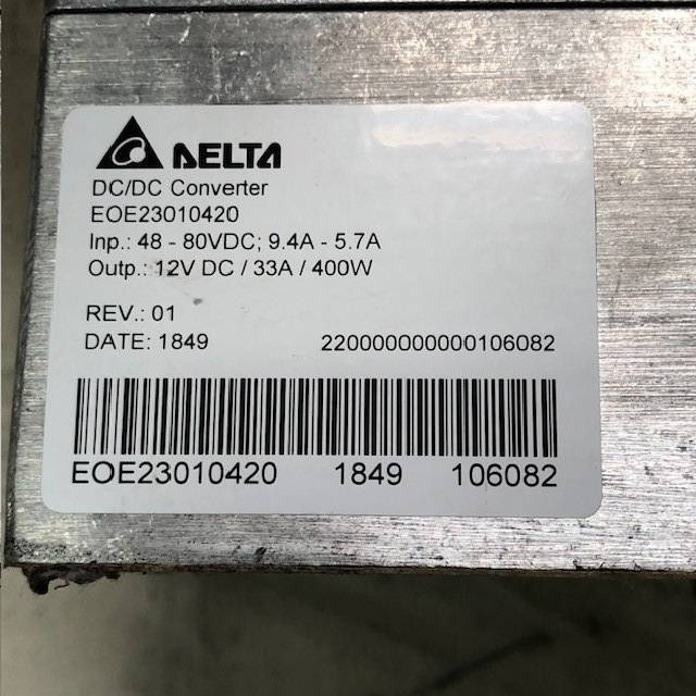 Voltage transformer 400W/48-80V-12V - Ηλεκτρικό σύστημα για Ανυψωτικό μηχάνημα: φωτογραφία 3 Voltage transformer 400W/48-80V-12V - Ηλεκτρικό σύστημα για Ανυψωτικό μηχάνημα: φωτογραφία 3