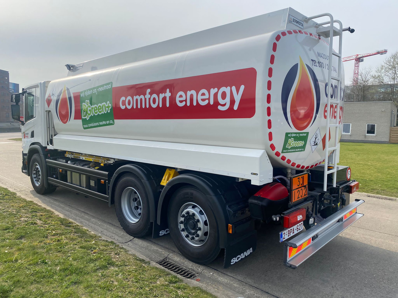 Φορτηγό βυτιοφόρο SCANIA P410: φωτογραφία 10