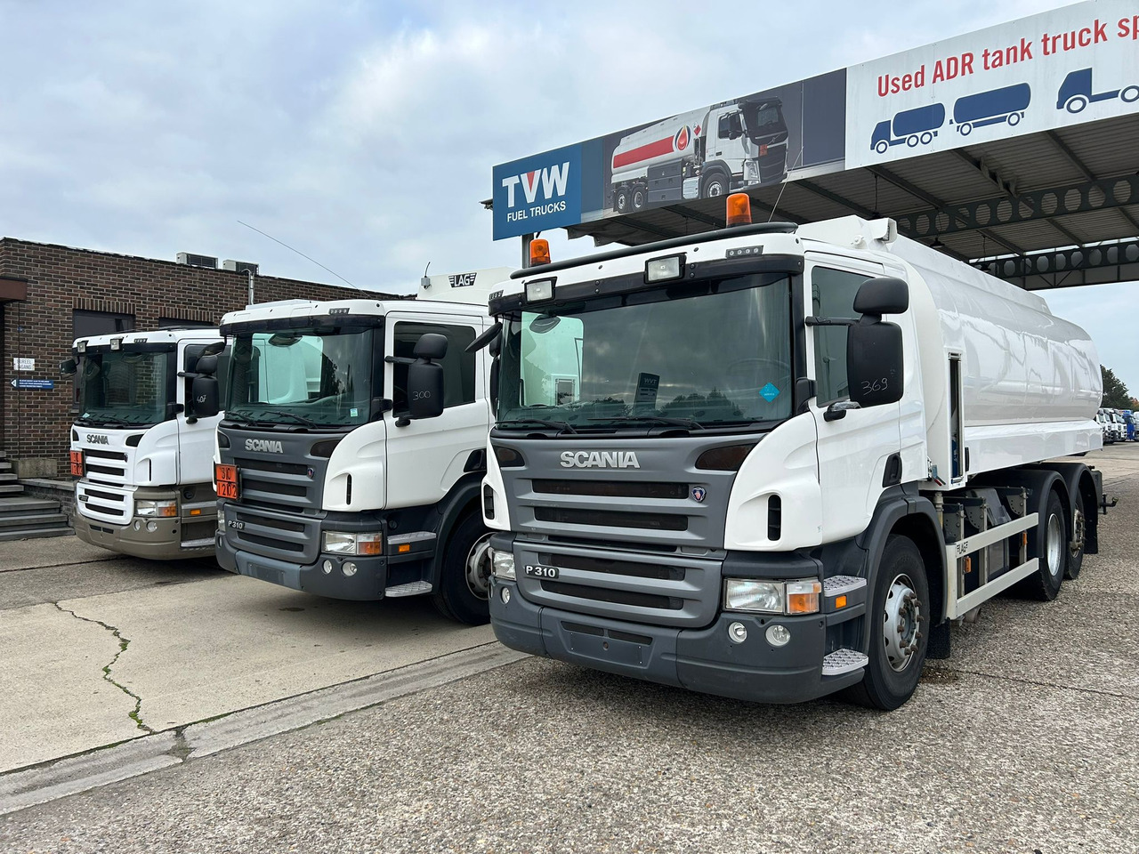 SCANIA PRT, P310, P380 (lot of 3) - Φορτηγό βυτιοφόρο: φωτογραφία 1 SCANIA PRT, P310, P380 (lot of 3) - Φορτηγό βυτιοφόρο: φωτογραφία 1