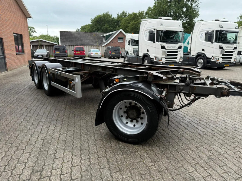 GS Meppel 28T Kiepende containeraanhangwagen! 640cm systeemlengte Centrale smering - Επικαθήμενο μεταφοράς εμπορευματοκιβωτίων/ Κινητό αμάξωμα: φωτογραφία 4 GS Meppel 28T Kiepende containeraanhangwagen! 640cm systeemlengte Centrale smering - Επικαθήμενο μεταφοράς εμπορευματοκιβωτίων/ Κινητό αμάξωμα: φωτογραφία 4