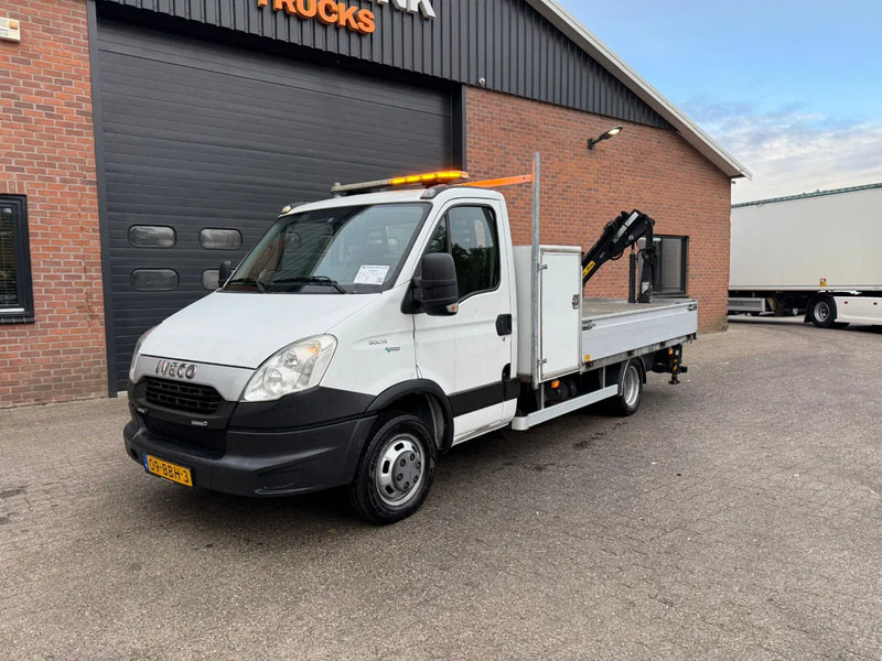 Iveco 50c14 Erdgas/CNG Hiab kran/crane Pritsche - Μικρό φορτηγό με καρότσα: φωτογραφία 1 Iveco 50c14 Erdgas/CNG Hiab kran/crane Pritsche - Μικρό φορτηγό με καρότσα: φωτογραφία 1