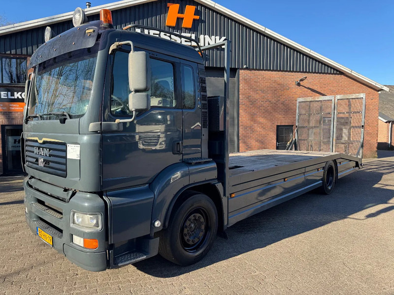 MAN TGA 18.350 830CM Oprijwagen Machinery transporter Hydraulische klep, nieuwe APK 3-6-2026 - Φορτηγό αυτοκινητάμαξα: φωτογραφία 1 MAN TGA 18.350 830CM Oprijwagen Machinery transporter Hydraulische klep, nieuwe APK 3-6-2026 - Φορτηγό αυτοκινητάμαξα: φωτογραφία 1