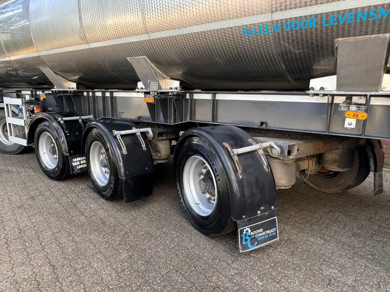 Magyar 28.000 RMO RVS/Edelstahl Food/Lebensmittel Lenkachse 2x Pump - Επικαθήμενο βυτίο: φωτογραφία 4 Magyar 28.000 RMO RVS/Edelstahl Food/Lebensmittel Lenkachse 2x Pump - Επικαθήμενο βυτίο: φωτογραφία 4