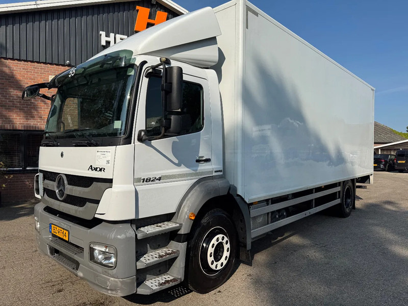 Mercedes-Benz Axor 1824 4X2 7.5M Koffer 6 Cylinder 549.710KM! LBW APK/TUV 2/2026 - Φορτηγό κόφα: φωτογραφία 1 Mercedes-Benz Axor 1824 4X2 7.5M Koffer 6 Cylinder 549.710KM! LBW APK/TUV 2/2026 - Φορτηγό κόφα: φωτογραφία 1