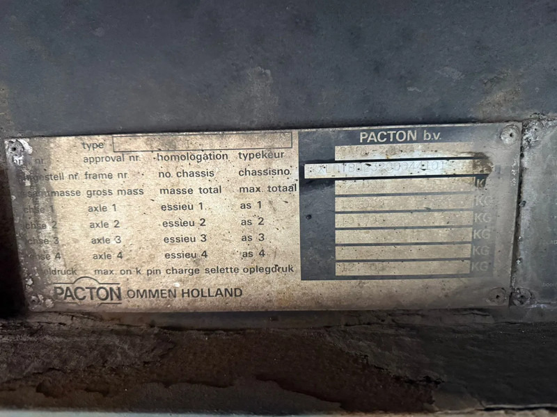 Επικαθήμενο κουρτίνα Pacton 2 AS Stuuras Kooiaap aansluiting €2250! NL Trailer: φωτογραφία 11 Επικαθήμενο κουρτίνα Pacton 2 AS Stuuras Kooiaap aansluiting €2250! NL Trailer: φωτογραφία 11