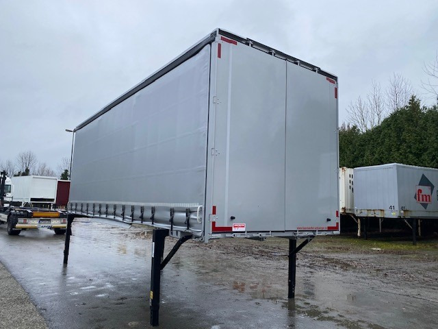 Krone BDF-System 7.450 mm lang, LACK NEU in weißaluminium - Αμάξωμα με συρρόμενο μουσαμά: φωτογραφία 2 Krone BDF-System 7.450 mm lang, LACK NEU in weißaluminium - Αμάξωμα με συρρόμενο μουσαμά: φωτογραφία 2