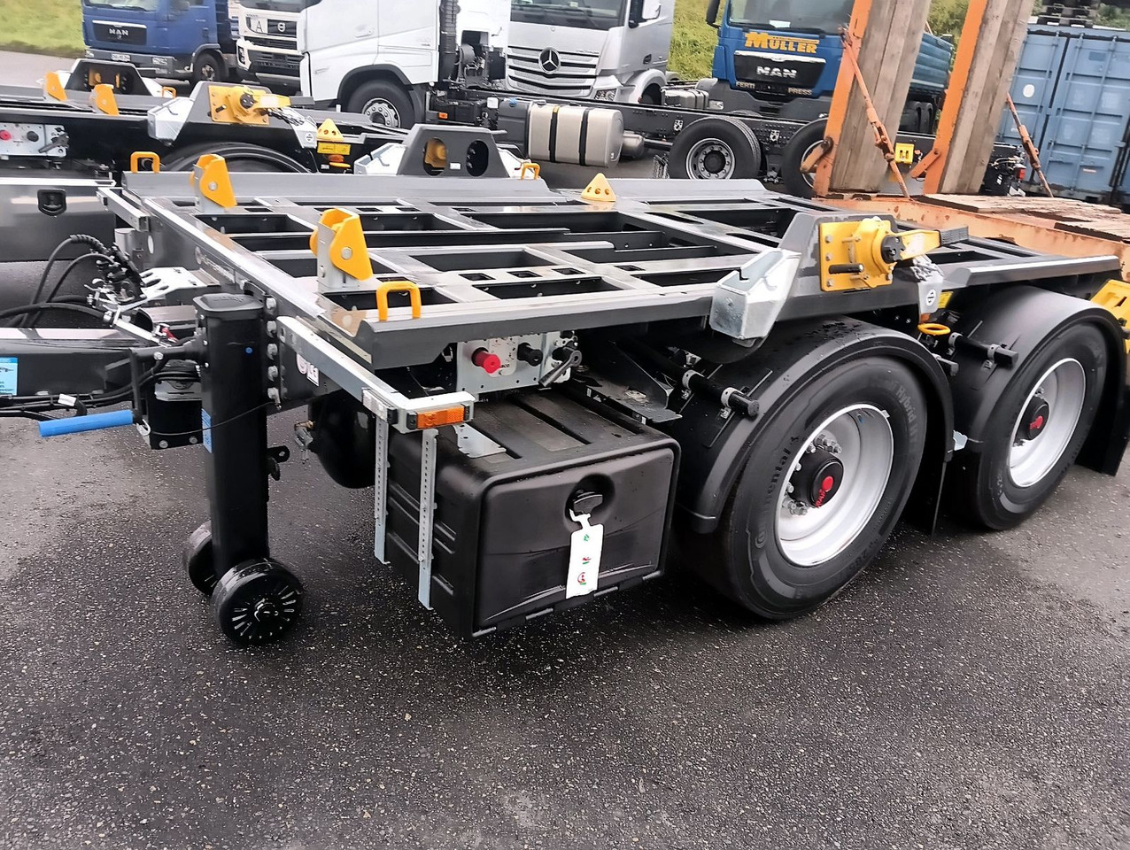 Hüffermann 2-A-MINI-CARRIER SAFETYFIX VERZINKT NEU TOP-PREI - Ρυμούλκα γάντζος/ Αλυσιδάκι: φωτογραφία 3 Hüffermann 2-A-MINI-CARRIER SAFETYFIX VERZINKT NEU TOP-PREI - Ρυμούλκα γάντζος/ Αλυσιδάκι: φωτογραφία 3