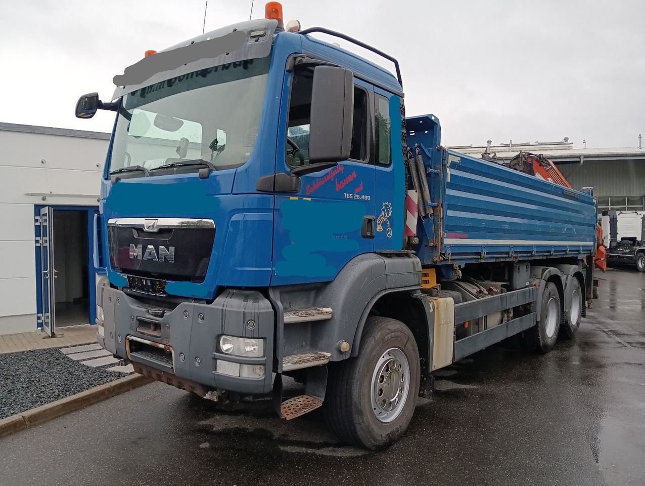 MAN TGS 26:480 6x4 EURO5 ATLAS 240.2E-A4 3-S-Kipper - Φορτηγό ανατρεπόμενο, Φορτηγό με γερανό: φωτογραφία 1 MAN TGS 26:480 6x4 EURO5 ATLAS 240.2E-A4 3-S-Kipper - Φορτηγό ανατρεπόμενο, Φορτηγό με γερανό: φωτογραφία 1