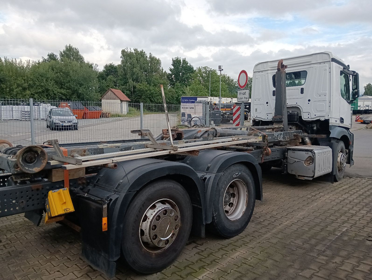 Mercedes-Benz 2545 6x2 Lenk/Lift MEILLER RK2070 Luft/Luft - Φορτηγό σασί: φωτογραφία 4 Mercedes-Benz 2545 6x2 Lenk/Lift MEILLER RK2070 Luft/Luft - Φορτηγό σασί: φωτογραφία 4