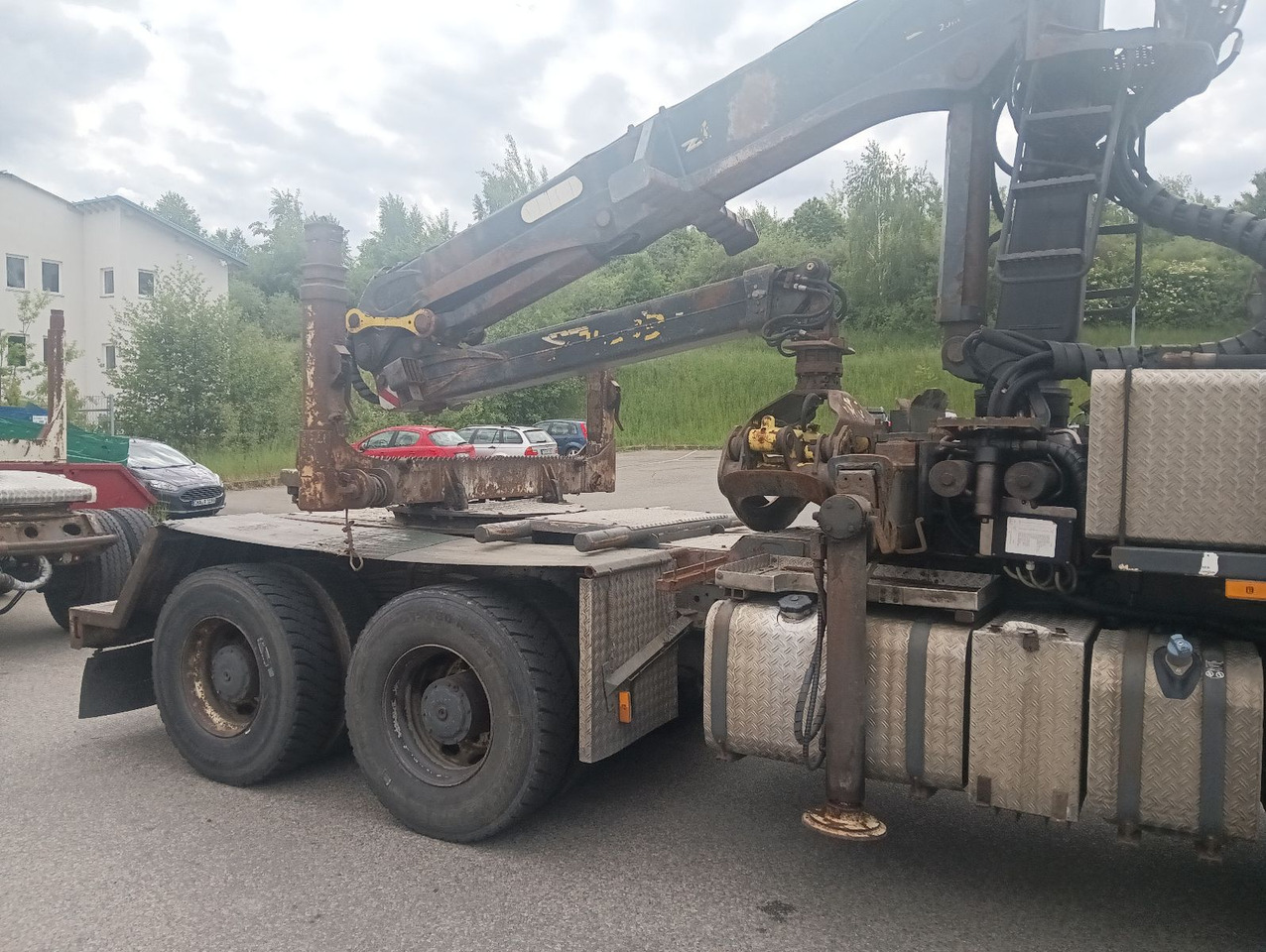 Palfinger EPSILON E250L82 Langholzkran+GLOGGER Aufbau+Anhä - Φορτηγό ξυλείας, Φορτηγό με γερανό: φωτογραφία 2 Palfinger EPSILON E250L82 Langholzkran+GLOGGER Aufbau+Anhä - Φορτηγό ξυλείας, Φορτηγό με γερανό: φωτογραφία 2