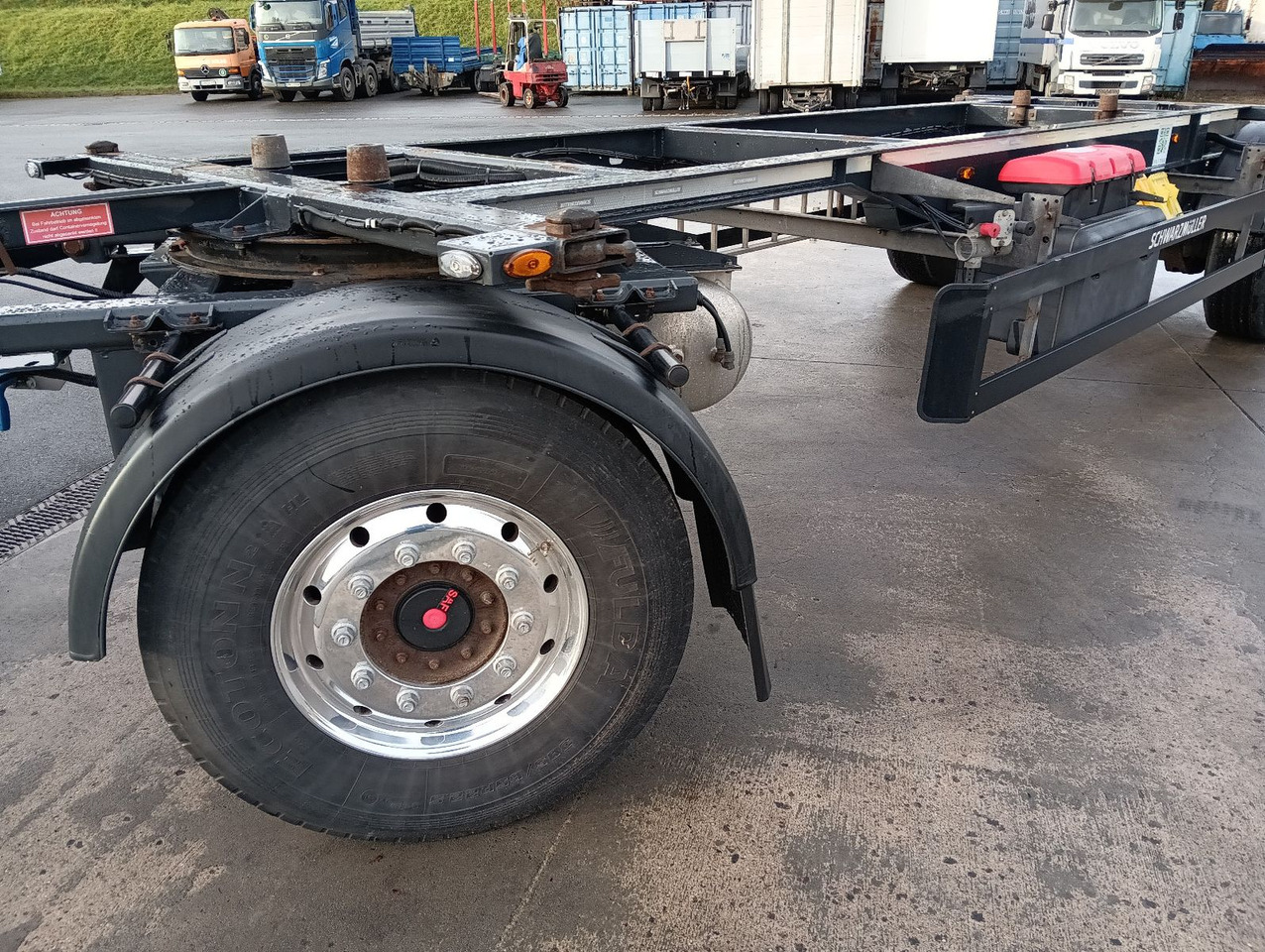 Ρυμούλκα μεταφοράς εμπορευματοκιβωτίων/ Κινητό αμάξωμα Schwarzmüller 2-A BDF 1,22/1,32 ALCOA Alufelgen ADR 120tkm TÜV Schwarzmüller 2-A BDF 1,22/1,32 ALCOA Alufelgen ADR 120tkm TÜV: φωτογραφία 19
