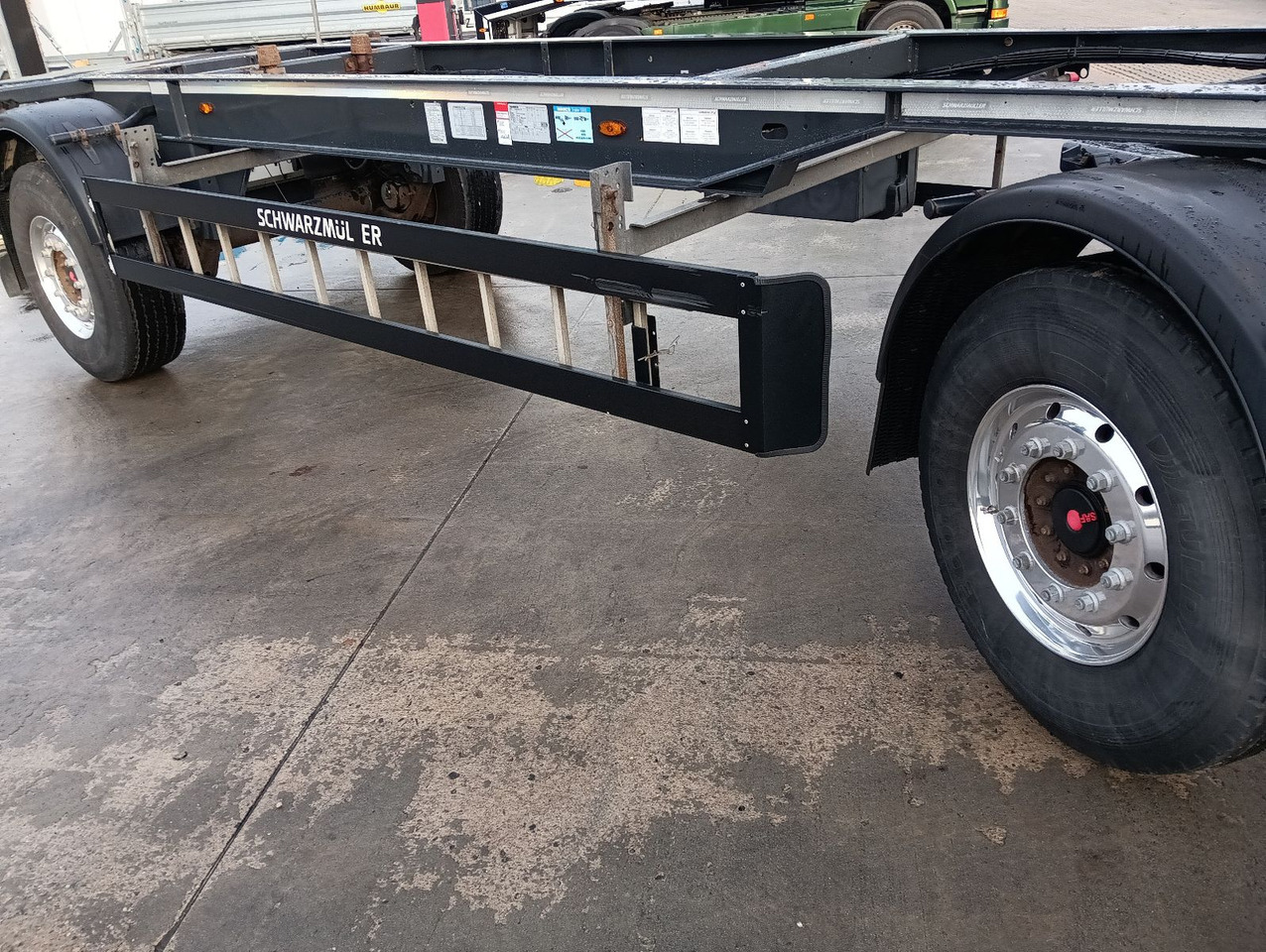 Ρυμούλκα μεταφοράς εμπορευματοκιβωτίων/ Κινητό αμάξωμα Schwarzmüller 2-A BDF 1,22/1,32 ALCOA Alufelgen ADR 120tkm TÜV Schwarzmüller 2-A BDF 1,22/1,32 ALCOA Alufelgen ADR 120tkm TÜV: φωτογραφία 7