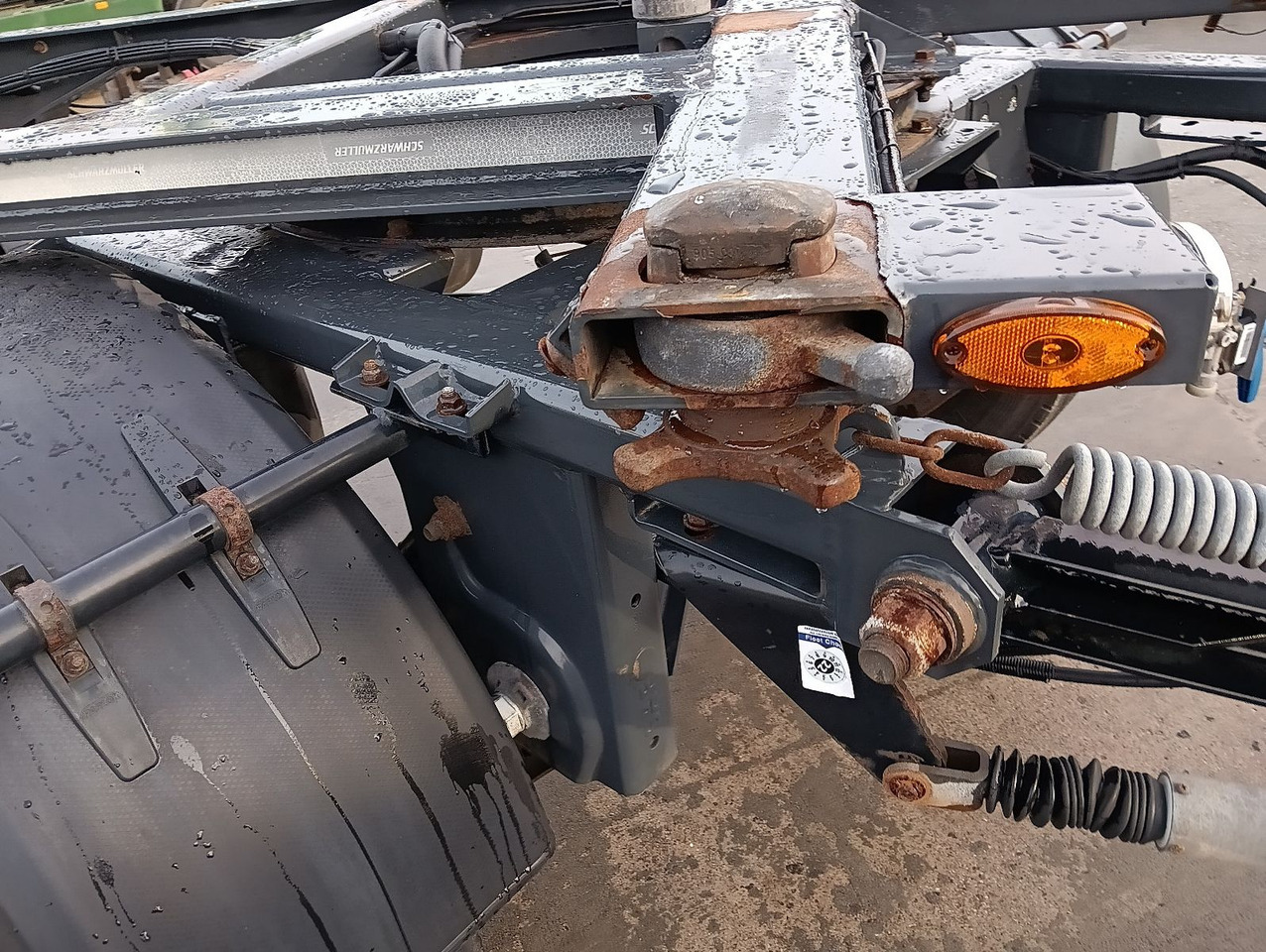 Ρυμούλκα μεταφοράς εμπορευματοκιβωτίων/ Κινητό αμάξωμα Schwarzmüller 2-A BDF 1,22/1,32 ALCOA Alufelgen ADR 120tkm TÜV Schwarzmüller 2-A BDF 1,22/1,32 ALCOA Alufelgen ADR 120tkm TÜV: φωτογραφία 15