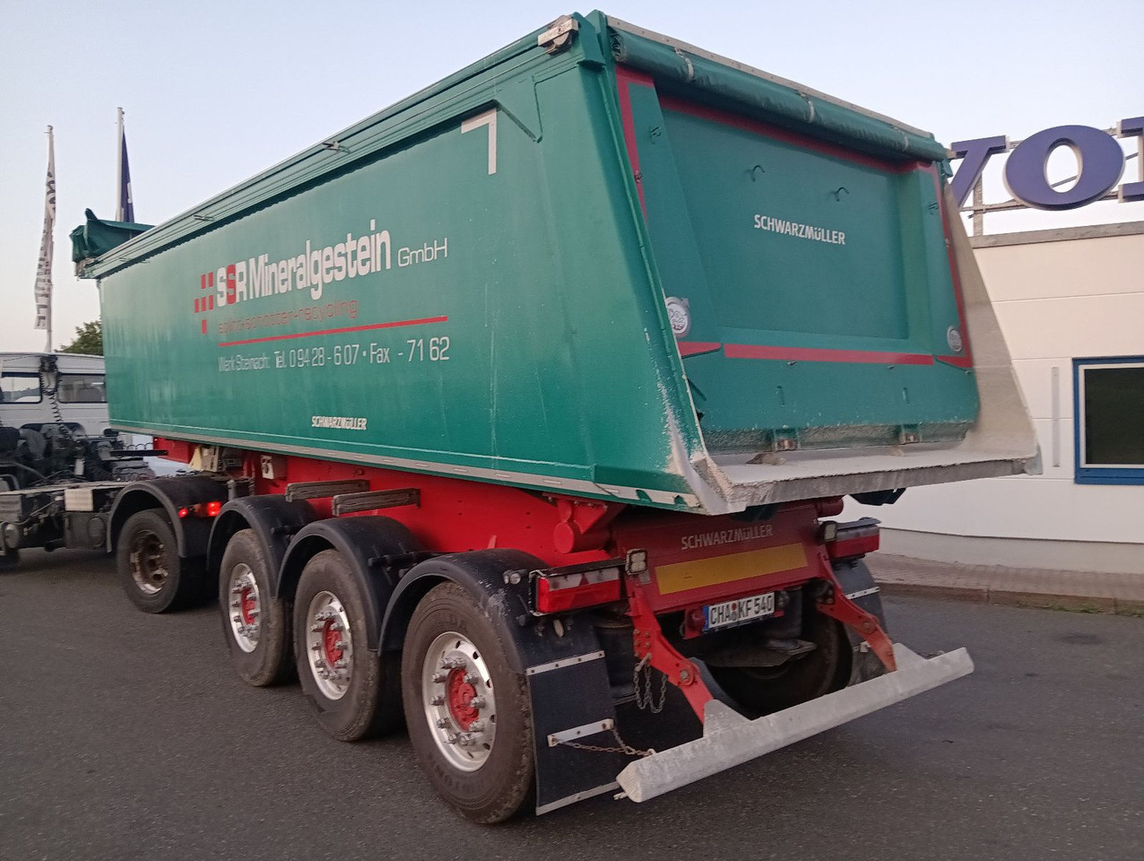 Schwarzmüller 3-A Alumulde ALCOA 27m3 SAF Lift 5,4t el.Verdeck - Επικαθήμενο ανατρεπόμενο: φωτογραφία 1 Schwarzmüller 3-A Alumulde ALCOA 27m3 SAF Lift 5,4t el.Verdeck - Επικαθήμενο ανατρεπόμενο: φωτογραφία 1