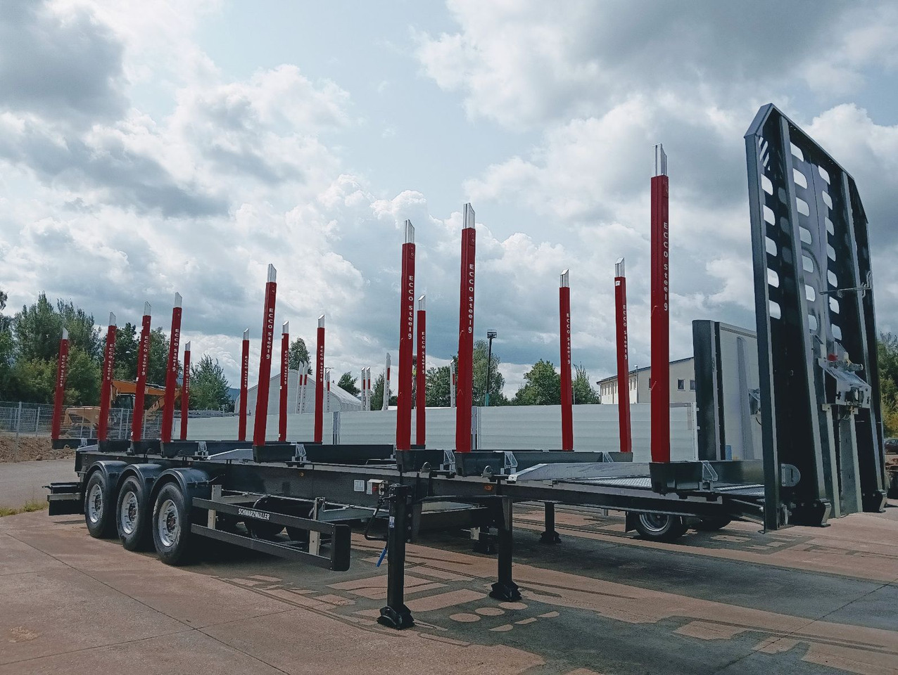 Schwarzmüller 3-A Rungensattel 8xRungSchemel 5800kg NEU sofort Schwarzmüller 3-A Rungensattel 8xRungSchemel 5800kg NEU sofort - Ημιρυμουλκούμενο μεταφοράς ξυλείας: φωτογραφία 1 Schwarzmüller 3-A Rungensattel 8xRungSchemel 5800kg NEU sofort Schwarzmüller 3-A Rungensattel 8xRungSchemel 5800kg NEU sofort - Ημιρυμουλκούμενο μεταφοράς ξυλείας: φωτογραφία 1