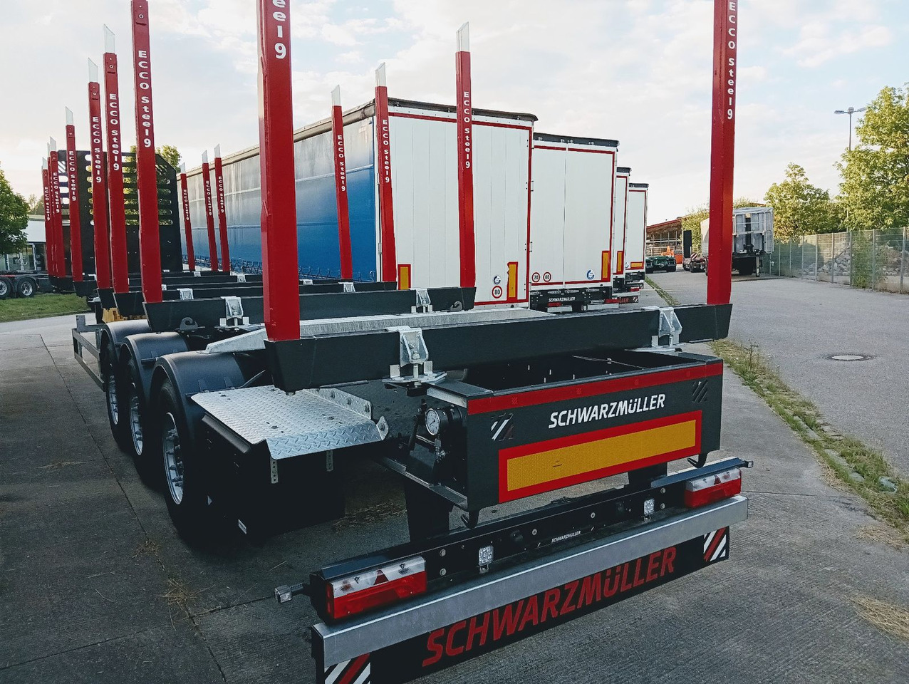 Schwarzmüller 3-A Rungensattel 8xRungSchemel 5800kg NEU sofort Schwarzmüller 3-A Rungensattel 8xRungSchemel 5800kg NEU sofort - Ημιρυμουλκούμενο μεταφοράς ξυλείας: φωτογραφία 5 Schwarzmüller 3-A Rungensattel 8xRungSchemel 5800kg NEU sofort Schwarzmüller 3-A Rungensattel 8xRungSchemel 5800kg NEU sofort - Ημιρυμουλκούμενο μεταφοράς ξυλείας: φωτογραφία 5