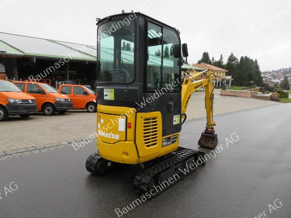 Komatsu PC 16 - Μίνι εκσκαφέας: φωτογραφία 3 Komatsu PC 16 - Μίνι εκσκαφέας: φωτογραφία 3