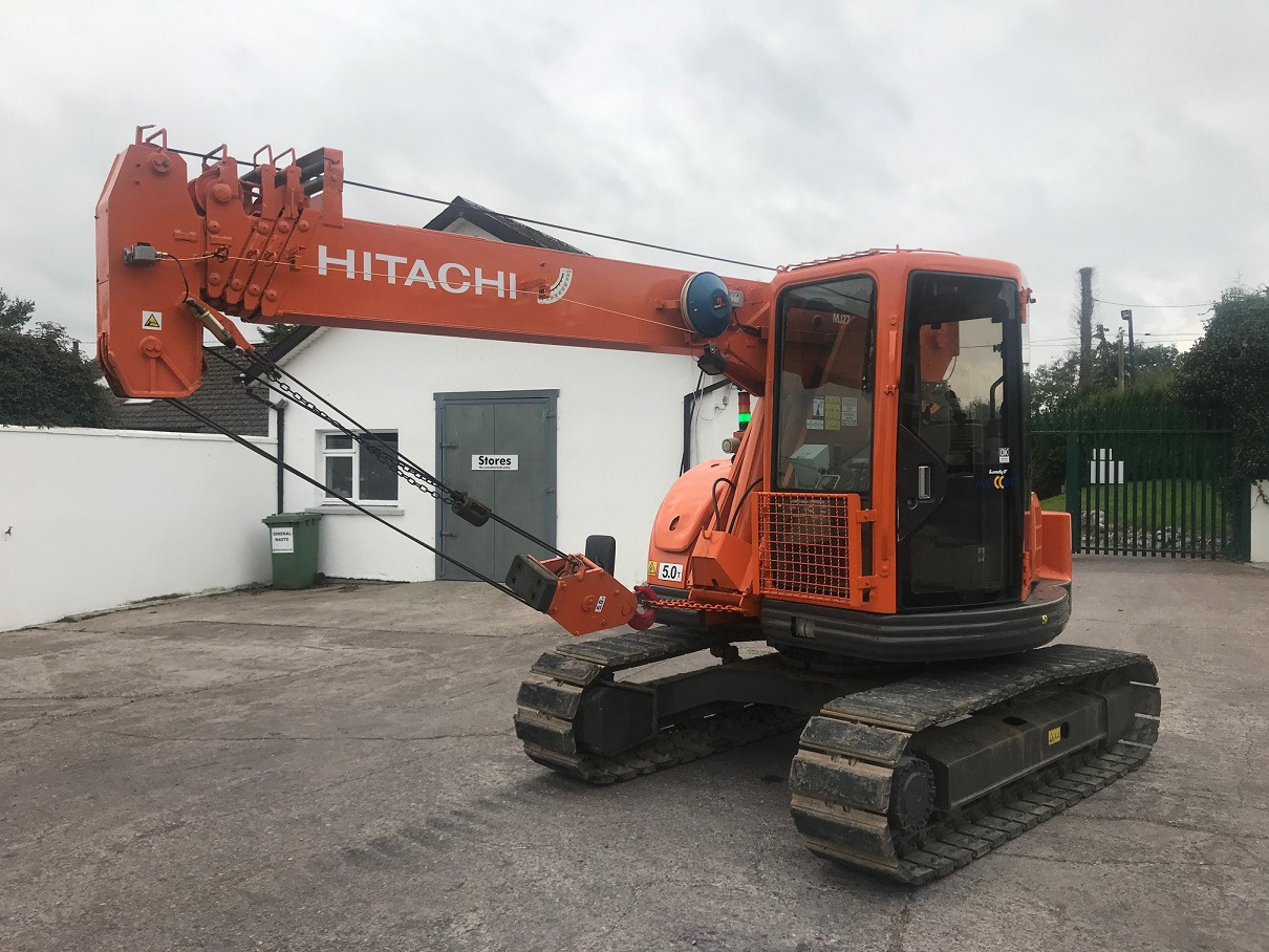 HITACHI EX75URT, 5 Ton Tele Crawler Crane - Τηλεσκοπικός γερανός: φωτογραφία 1 HITACHI EX75URT, 5 Ton Tele Crawler Crane - Τηλεσκοπικός γερανός: φωτογραφία 1