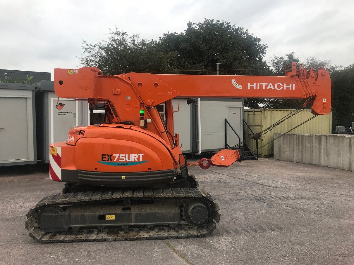 HITACHI EX75URT, 5 Ton Tele Crawler Crane - Τηλεσκοπικός γερανός: φωτογραφία 4 HITACHI EX75URT, 5 Ton Tele Crawler Crane - Τηλεσκοπικός γερανός: φωτογραφία 4