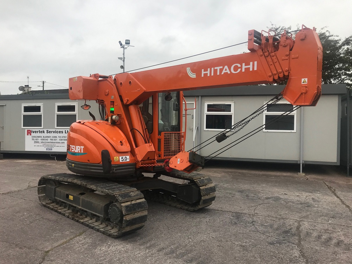 HITACHI EX75URT, 5 Ton Tele Crawler Crane - Τηλεσκοπικός γερανός: φωτογραφία 3 HITACHI EX75URT, 5 Ton Tele Crawler Crane - Τηλεσκοπικός γερανός: φωτογραφία 3