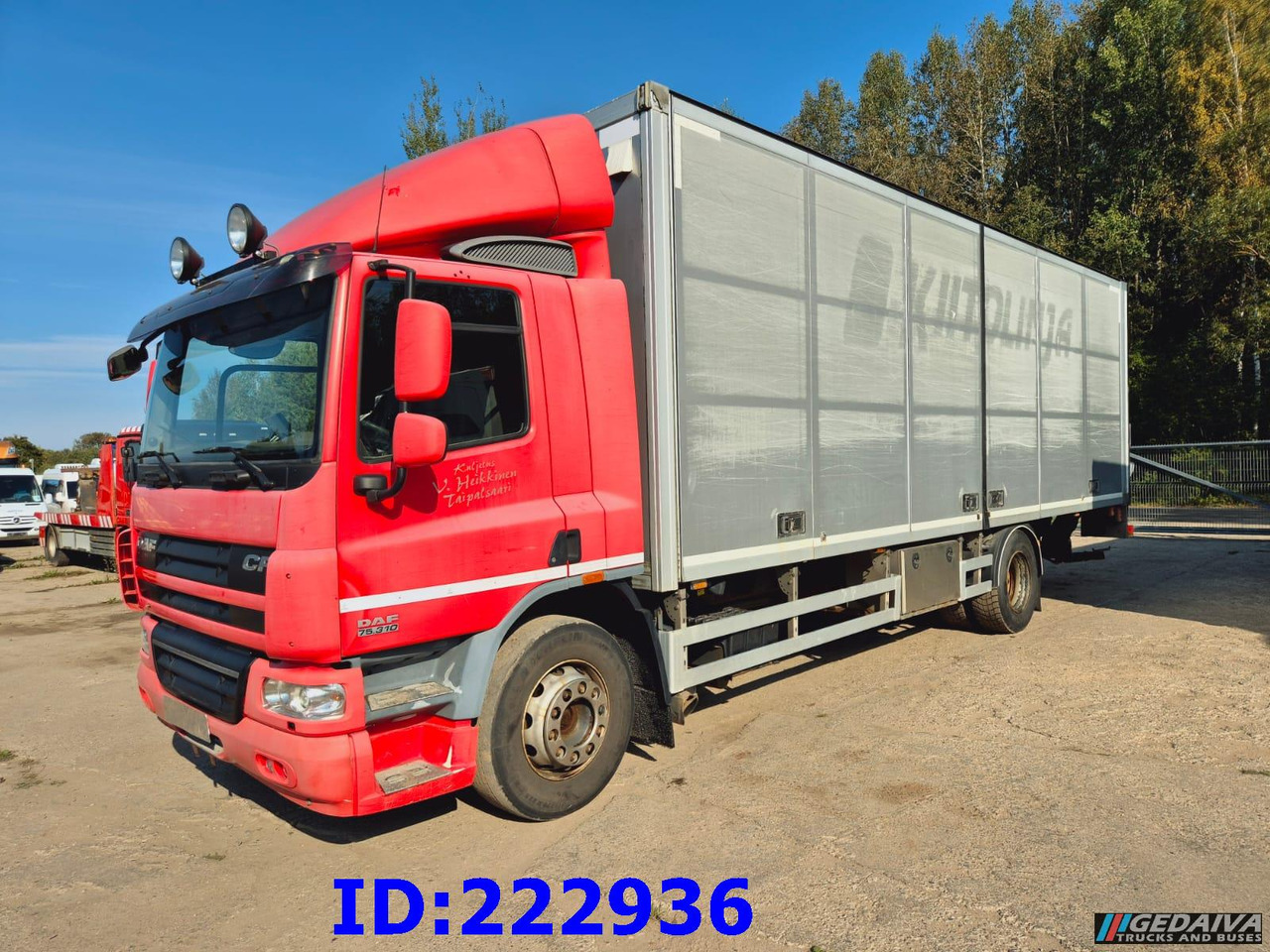 DAF CF 75.310 - Euro5 - Φορτηγό κόφα: φωτογραφία 1 DAF CF 75.310 - Euro5 - Φορτηγό κόφα: φωτογραφία 1