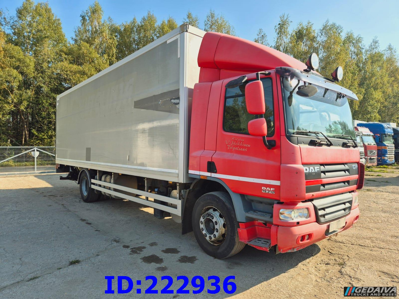 DAF CF 75.310 - Euro5 - Φορτηγό κόφα: φωτογραφία 5 DAF CF 75.310 - Euro5 - Φορτηγό κόφα: φωτογραφία 5