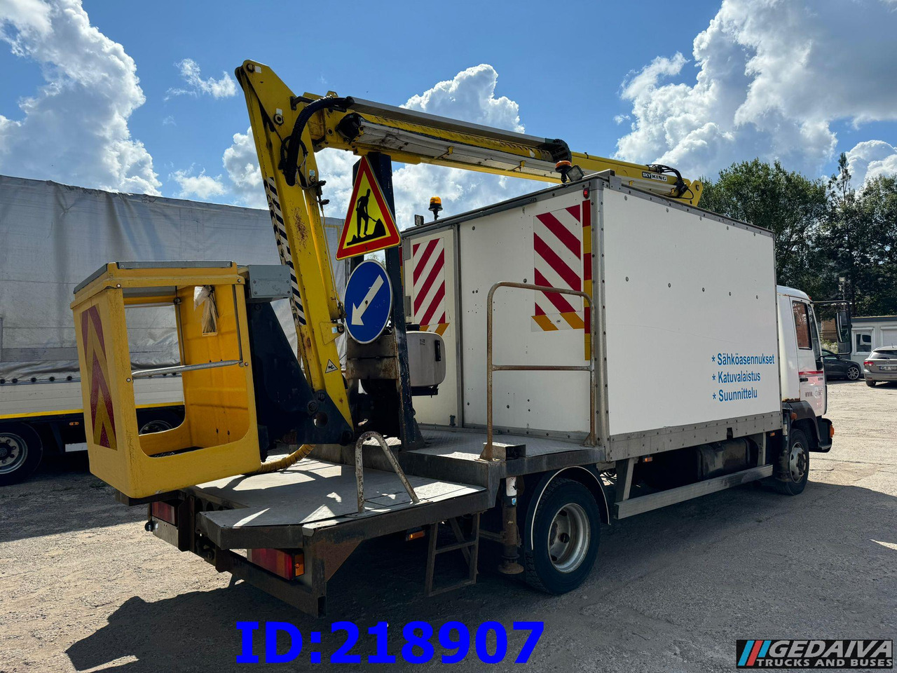 MAN LE 220C + Sky King 179TV - Φορτηγό με εναέρια πλατφόρμα: φωτογραφία 5 MAN LE 220C + Sky King 179TV - Φορτηγό με εναέρια πλατφόρμα: φωτογραφία 5