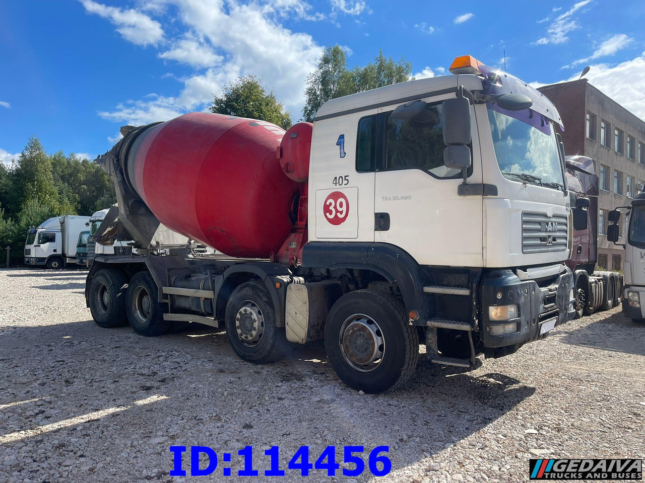 MAN TGA 35.480 8X4 8m3 Manual - Μπετονιέρα φορτηγό: φωτογραφία 2 MAN TGA 35.480 8X4 8m3 Manual - Μπετονιέρα φορτηγό: φωτογραφία 2