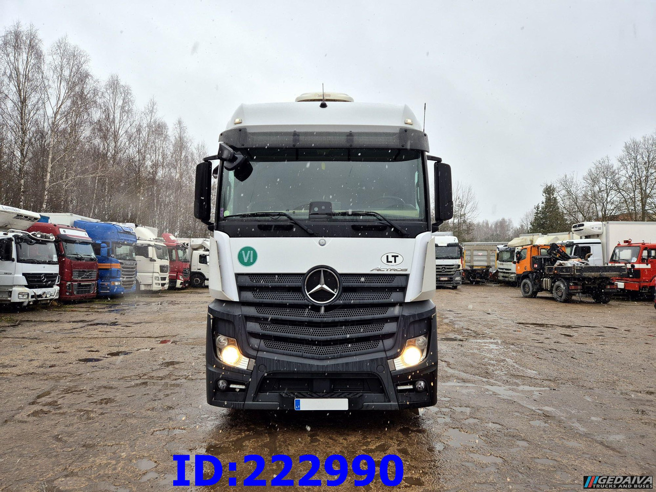 MERCEDES-BENZ Actros 2542 6x2 Euro6 + Wielton trailer - Φορτηγό μουσαμάς: φωτογραφία 2 MERCEDES-BENZ Actros 2542 6x2 Euro6 + Wielton trailer - Φορτηγό μουσαμάς: φωτογραφία 2