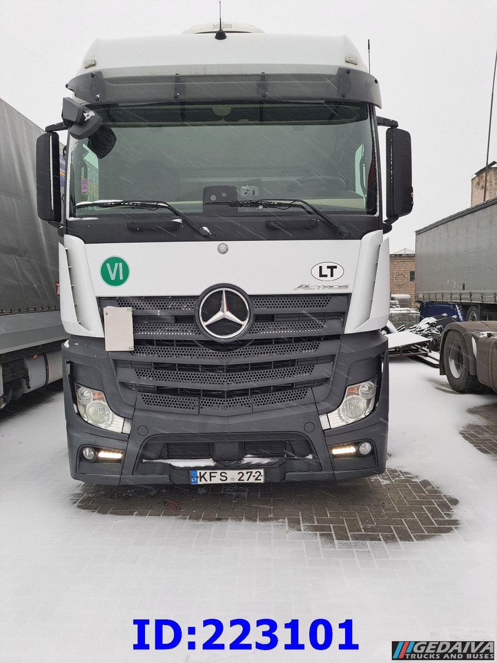 MERCEDES-BENZ Actros 2542 6x2 Euro6 + trailer - Φορτηγό μουσαμάς: φωτογραφία 2 MERCEDES-BENZ Actros 2542 6x2 Euro6 + trailer - Φορτηγό μουσαμάς: φωτογραφία 2