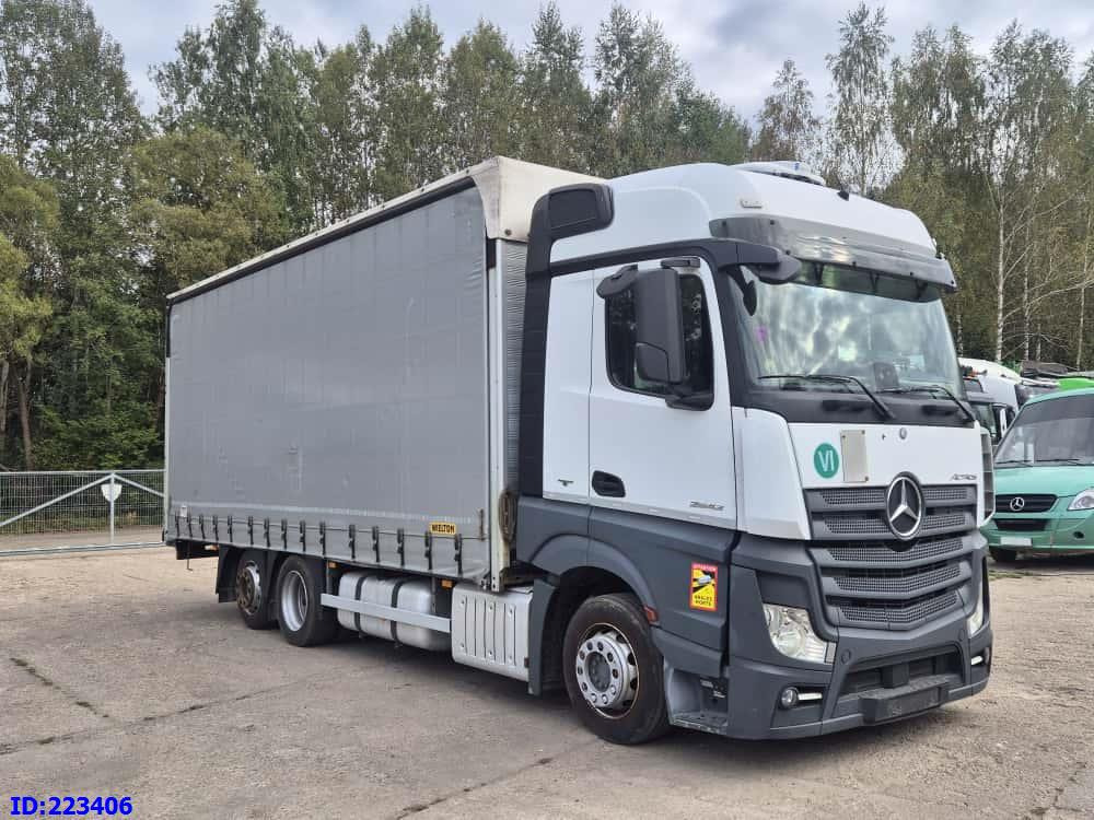 MERCEDES-BENZ Actros 2542 6x2 Euro6 - Φορτηγό μουσαμάς: φωτογραφία 4 MERCEDES-BENZ Actros 2542 6x2 Euro6 - Φορτηγό μουσαμάς: φωτογραφία 4